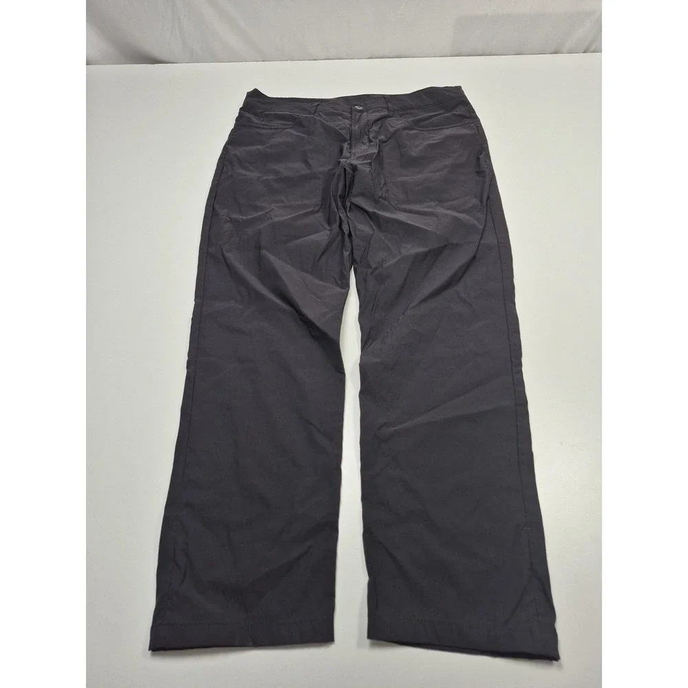 The North Face Sprag 5 Pocket Pants Mens 36x29 Black Hiking Nylon Stretch Zip